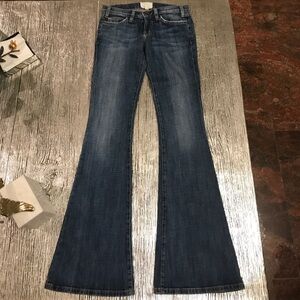 Current / Elliot wide leg stretchy denim